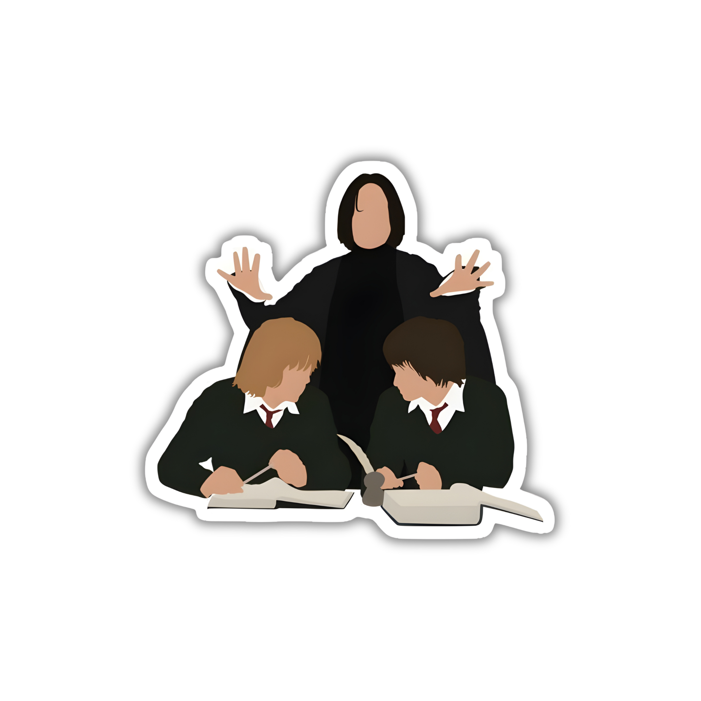 Severus & Harry & Ron