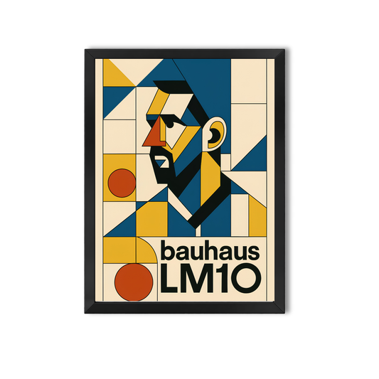 Messi Bauhaus Art #17