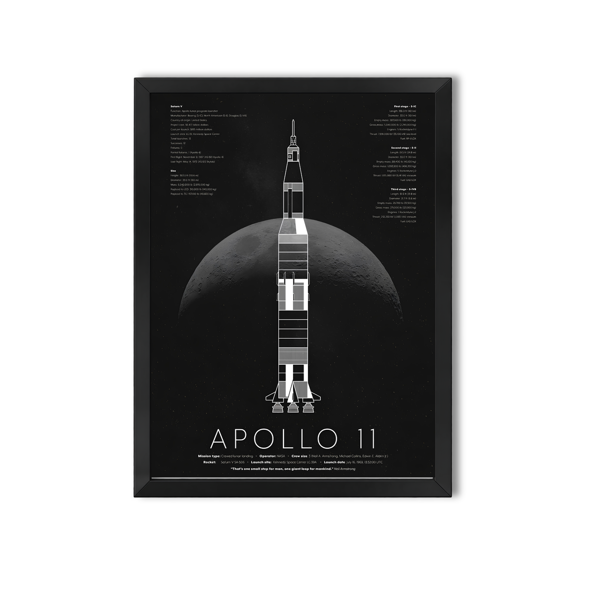 Apollo 11 Saturn V Rocket #7