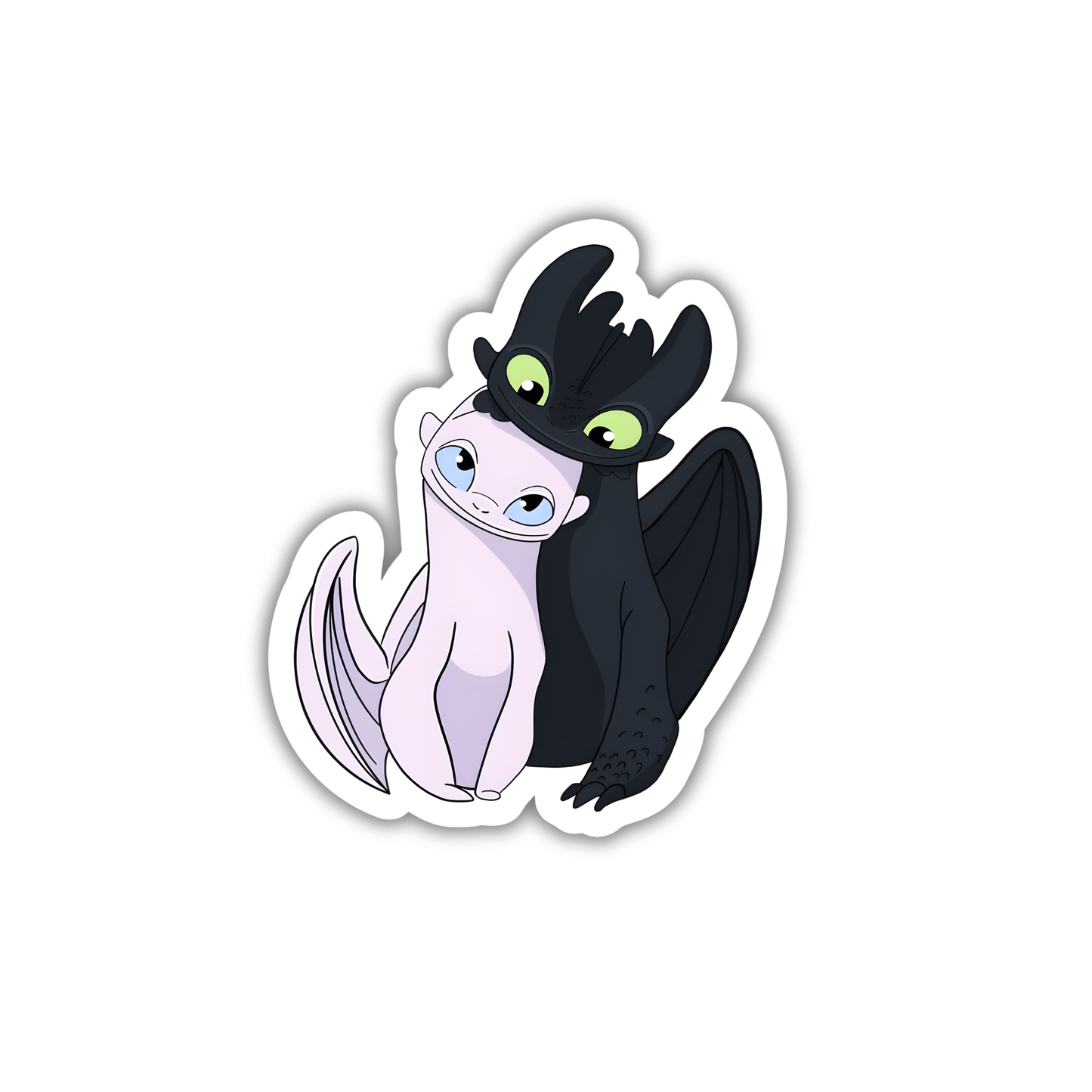 Toothless & Light Fury