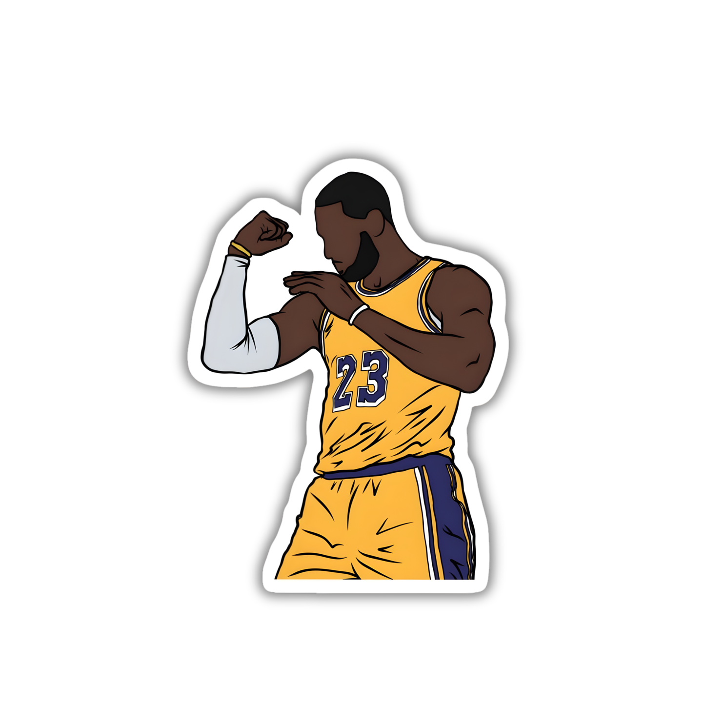 LeBron James Flex
