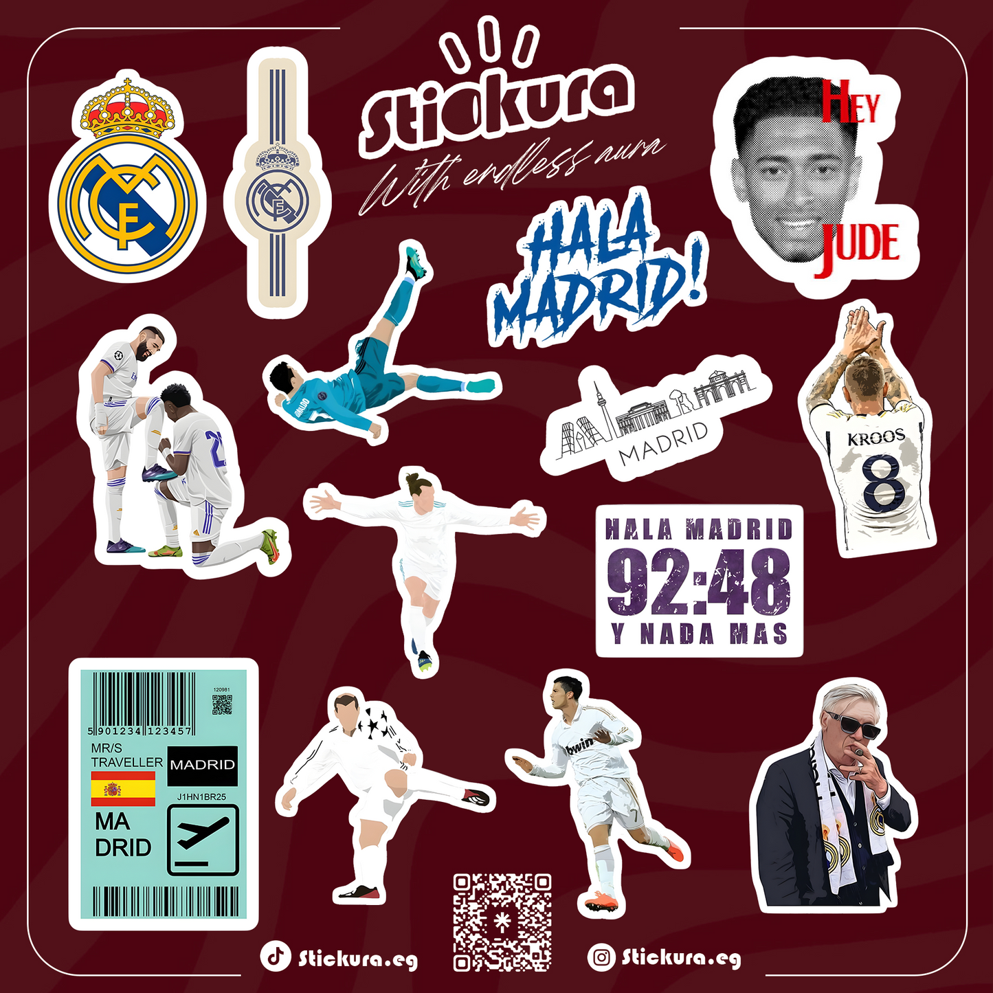 Real Madrid Sheet