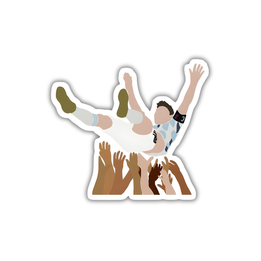 Messi celebrating