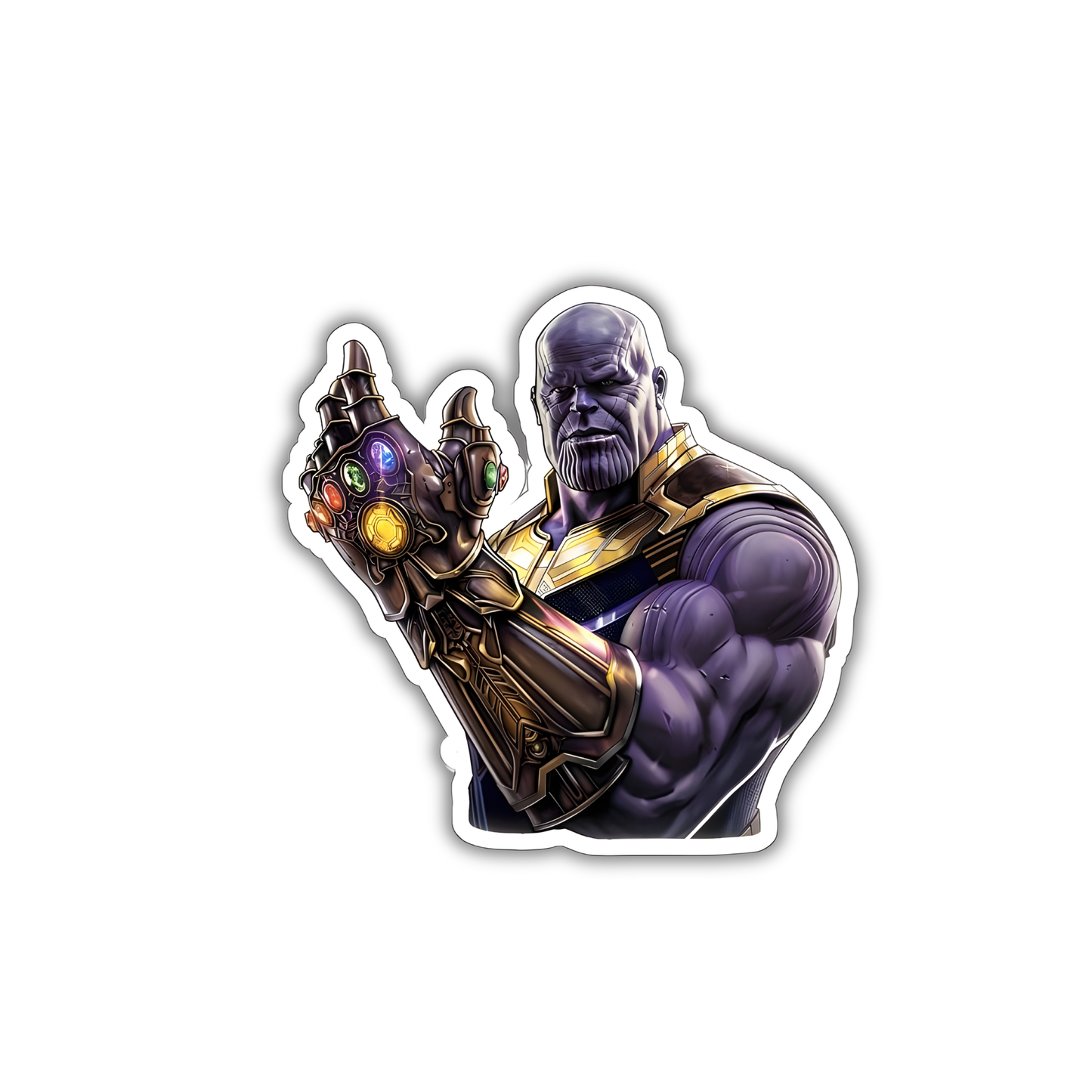 Thanos wearing the Infinity Gauntlet