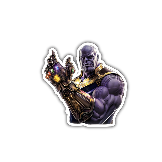Thanos wearing the Infinity Gauntlet