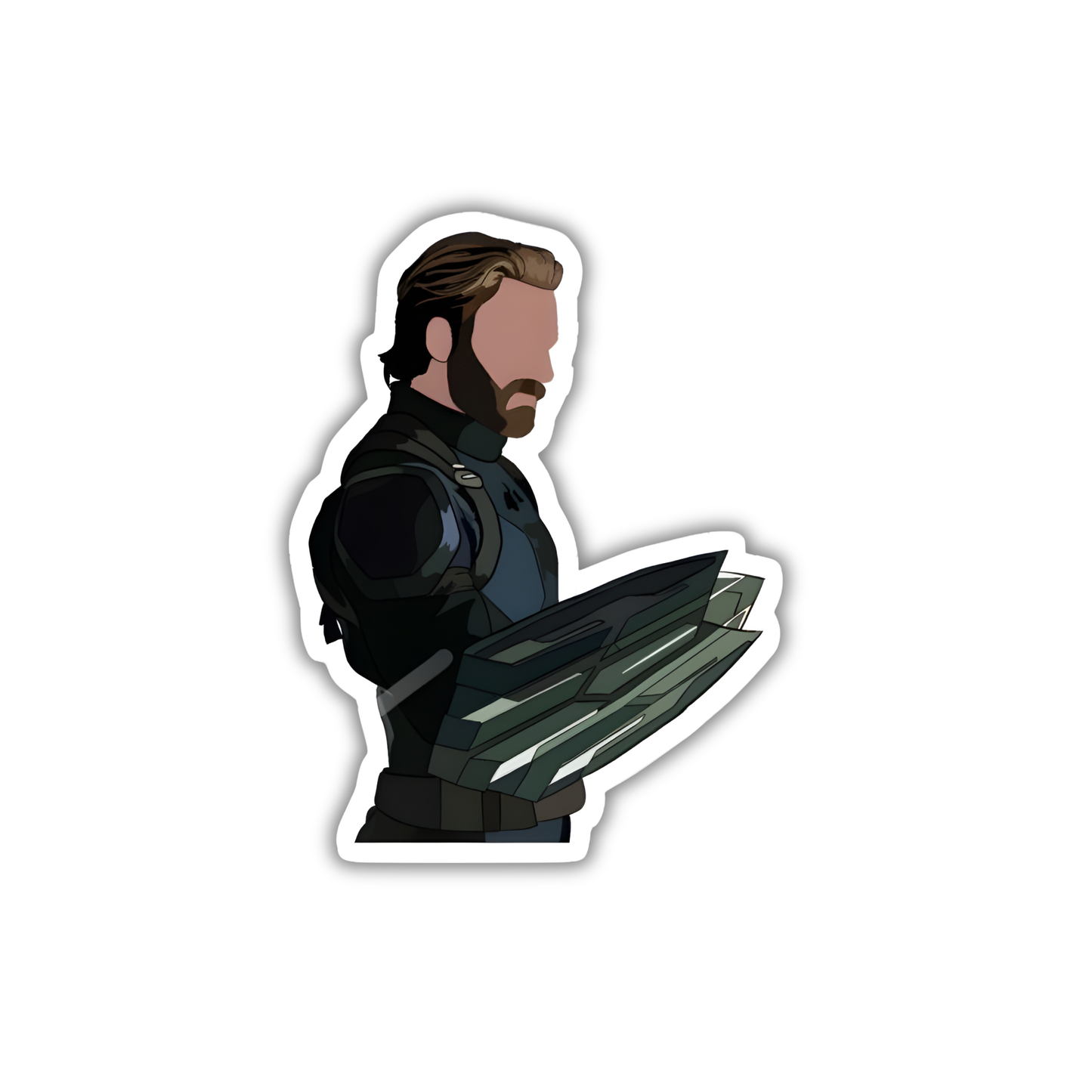 Bearded Steve Rogers