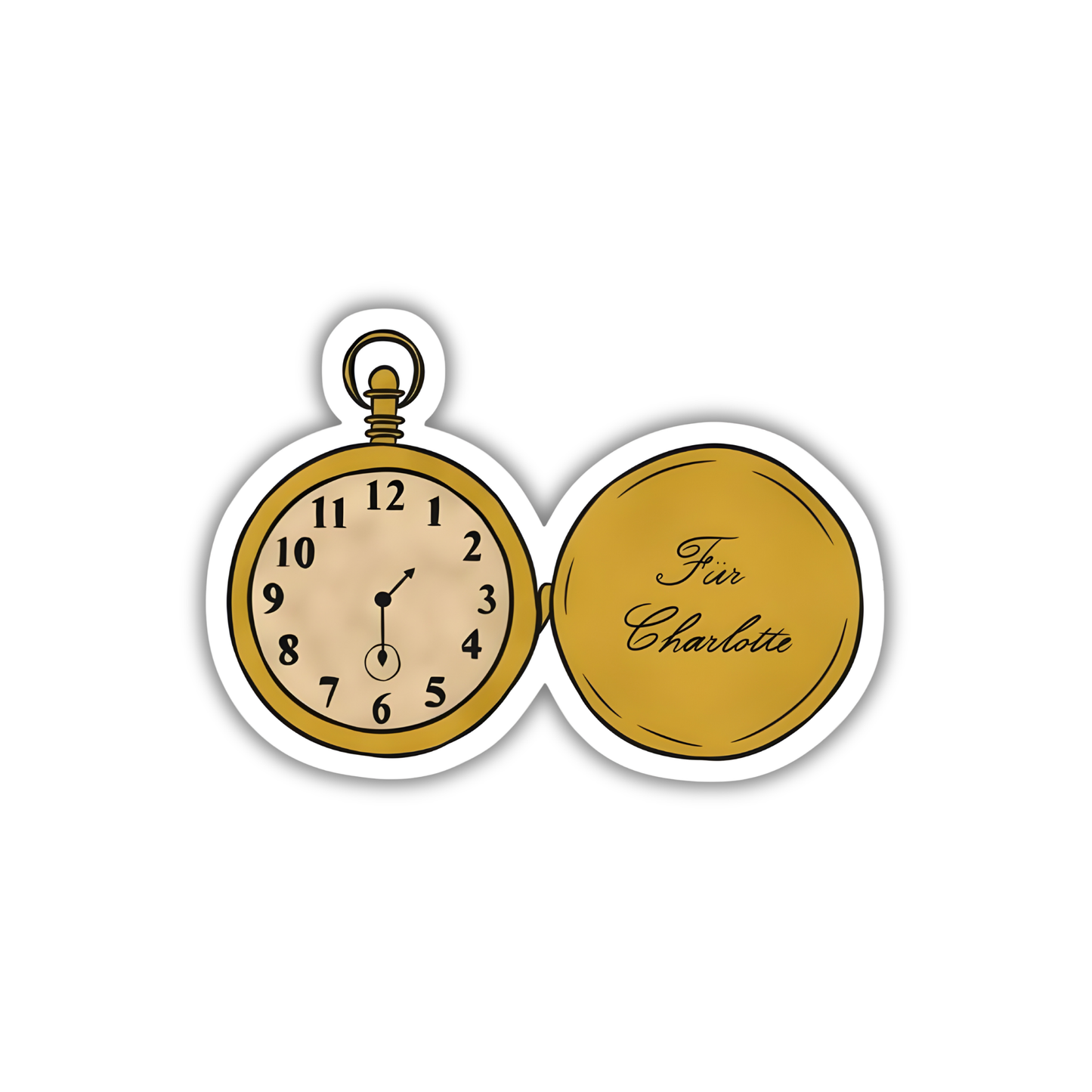 Dark Pocket Watch
