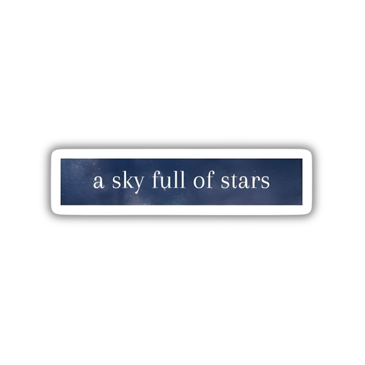 A sky full of stars